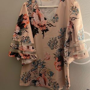 Flower blouse